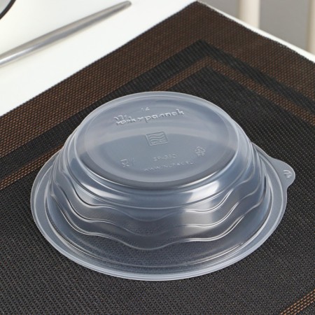 Container Plastic disposable "Suditsa", SP-350, Round, Transparent, 600 pcs/UP, 350 ml-2