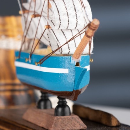 Set of desktop "ship" with a pencil 22*7*15cm-2