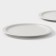 Magistro jarwah lausanne plates, d = 25 cm, dining, set 2 pcs, porcelain, gray