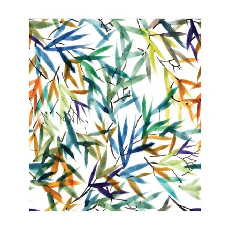 A set of napkins for setting the table "Paints of leaves", rectangular, size 32x46 cm, 4 pcs-2