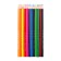 Pencils 12 colors, in a tube metal, hexagonal, wooden, landscape