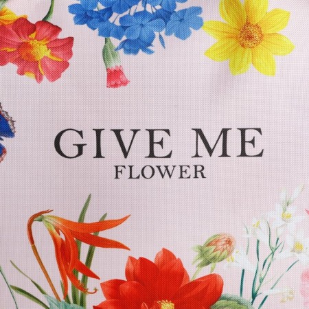 Bag Women's Beach Nazamok "Give Me Flower", 47*37*13.5 cm-3