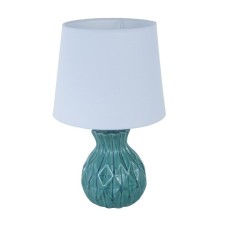 Лампа настольная Gerhort G32204/1T BL WT, 1х40Вт, E27, 40х25х25 см, цвет синий