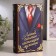 Safe wood book "Personal capital of a real man" 21x13x5 cm