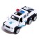 Metal machine "Jeep 6x6 of special services", 1:32, inertia, color white