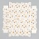 Makarun box “Happy New Year”, twigs, 12 x 12 x 3 cm, New Year