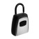 Key with the code lock of the tundra, with an arc, gray, 80x70x35 mm