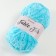 Yarn "Fable Fur" 100% micropoliester 100m/100g (975 turquoise)