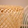 Vase wicker, from bamboo 40x40x25 cm