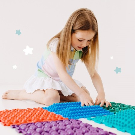 Modular massage rug orthodon, set No. 11 "Iceberg"-6
