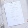 Wedding invitation with tracing paper "Wedding Day", 13 x 18 cm