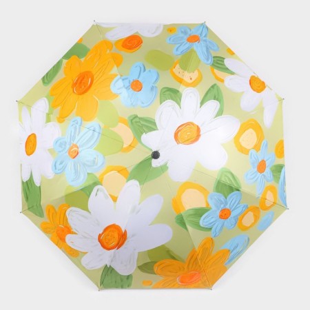 Mechanical "Flower Bouquet", Eponge, 4 additions, 8 spokes, r = 49 cm, color mix-7
