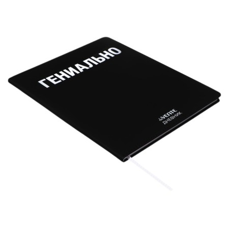 Universal diary for grades 1-11 Genidous, integral cover, artificial leather, silkography, liesse, 80 g/m2-1