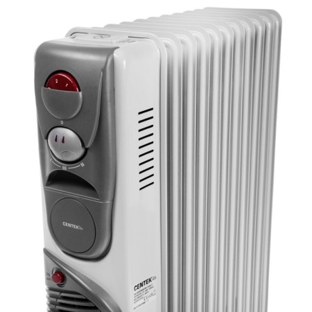 CENTEK CT-6204-11 heater, oil, 2900W, 11 sections, 25m², turbo-span, 3 regiments-1