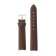 Watch strap, 18 mm, harness 75 mm, larynx 115 mm, genuine leather, brown