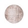 Round Car Karmen Hali Armina, size 160x160 cm, color Brown/Brown