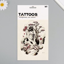 Tattoo on the body color 