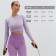 TOP with a long sleeve Minaku: Sportly; Color violet rrh r l