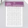 Plastic stencil "Knitted pattern" 24x16 cm