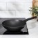 Pan Wok, D = 24 cm, removable handle, anti -stick coating, black color