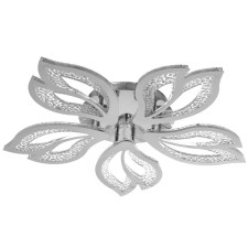 Causteen with PDU 1830/5SL LED 130W 3000-6000K Dimmer silver 62x62x7.5 cm Bayerlux