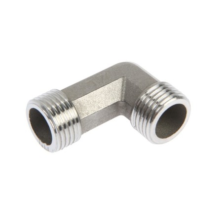 Corner Zein English, 1/2 ", external threads, stainless steel