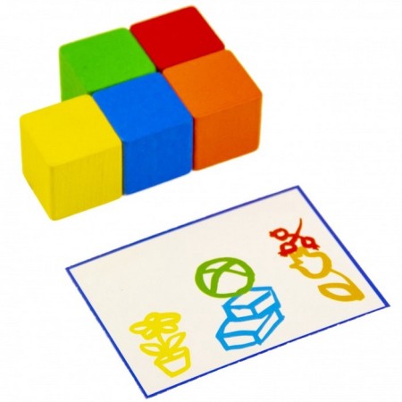Color cubes "Who is faster?"-2