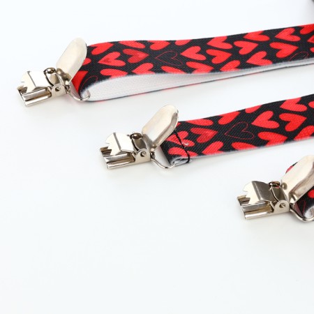 Building Baby "chosen", width 2.5 cm, black/red color-2
