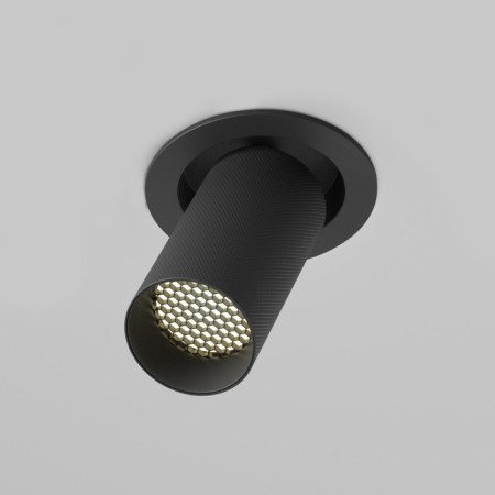 The built-in lamp Technical C081CL-01-GU10-B, 1x10W, 5.4x5.4x14.1 cm, GU10, black color black-8