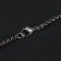 Pompeii pendulum of antiquity, color black silver, 70 cm