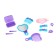 Maneken doll for creating hairstyles "Ida" with accessories, mix