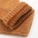 Children's socks with down a camel, red color, size 4 (4-5 years)