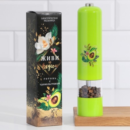 Electric mill for spices “Live with taste”, model let-003, 22.3 x 5.2 cm-1