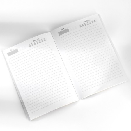 Diary in the soft cover A5, 80 liters, in the gift box "From March 8"-5