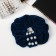 Hair elastic band "Orbit" Pearl buckle, mix