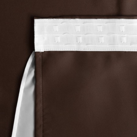 Set of curtains "Milli", size 2x140x270 cm, brown color-3