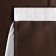 Set of curtains "Milli", size 2x140x270 cm, brown color