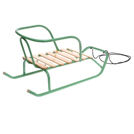 Sled "breeze 1", olive color-3