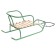 Sled "breeze 1", olive color