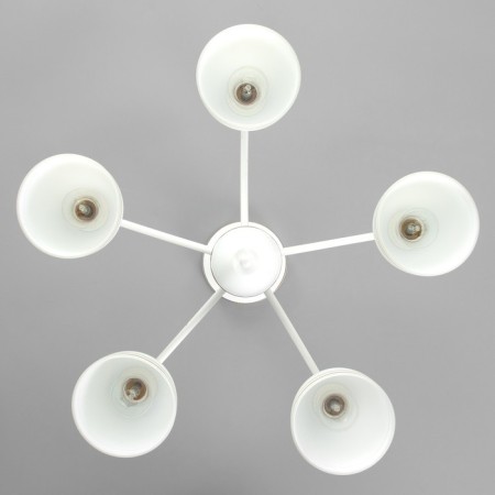 Franix chandelier 5he27 40w is white 54x54x30 cm Bayerlux-3