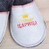 Slippers for the bath "Queen", female, felt