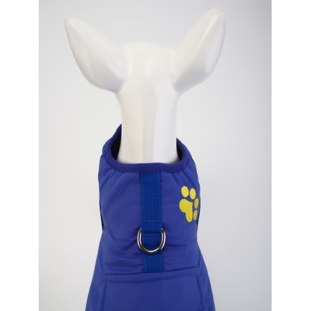 Jacket - bilateral ass, size L (ds 32, og 45 cm, weight 7-10 cm), blue-4