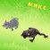 Figure-junk "Animals from all over the world", mix