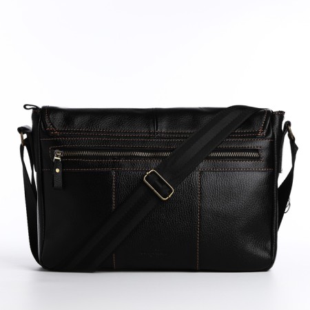 Male bag, xl zolo, black color-3