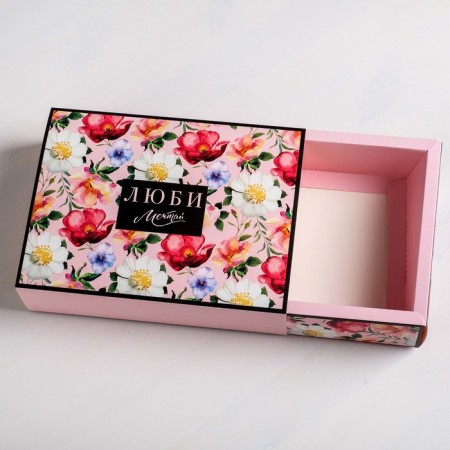 Confectionery box, packaging, “love”, 20 x 15 x 5 cm-1