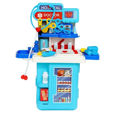 Game set "Doctor" in a suitcase, with accessories-1