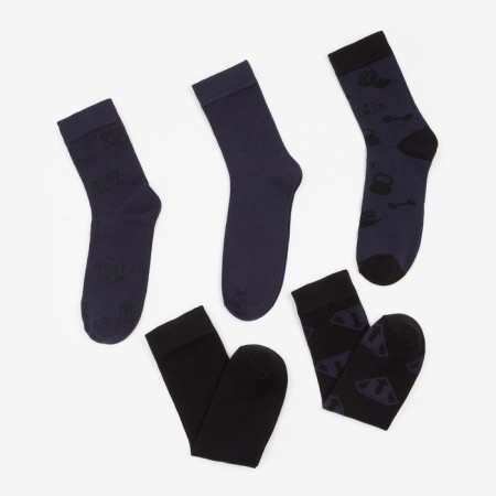 Set of men's socks KAFTAN "SUPERGER" 5 pairs, p. 41-44 (27-29 cm)-1