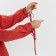Women's costume (blouse, shorts) minku: casual collection color red, size 42