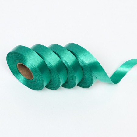 Ribbon for decor and gifts, Yar. Green, 2 cm x 45 m-2