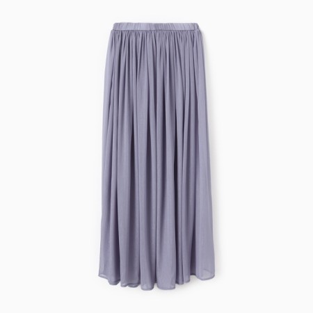Women's skirt Minaku: Casual Collection Color Gray-Great, Rr. 42-8